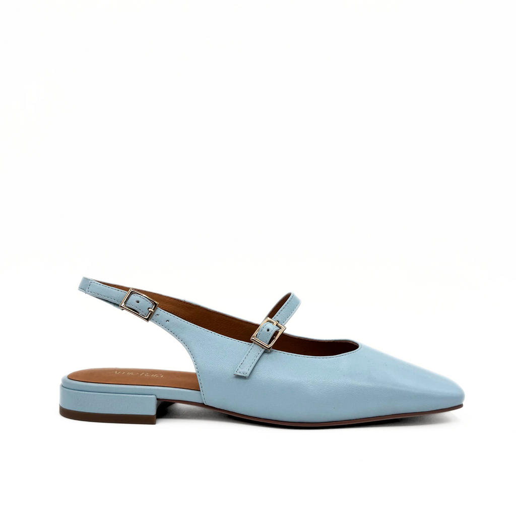 Athena Square Toe Mary Jane Flats – Amie Rafa
