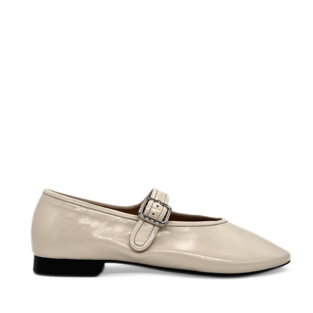 Ashley Leather Mary Jane Flats – Amie Rafa