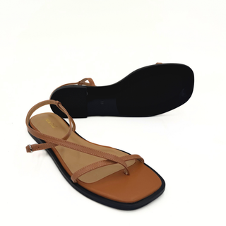 Maxy Asymmetric T-Strap Sandal