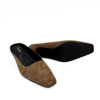 Mona Kitten Heel Mules