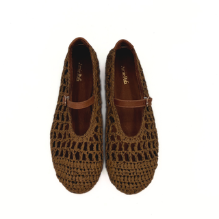 Elaina Raffia Mary Janes