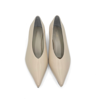 JoJo Leather Wedge Pumps