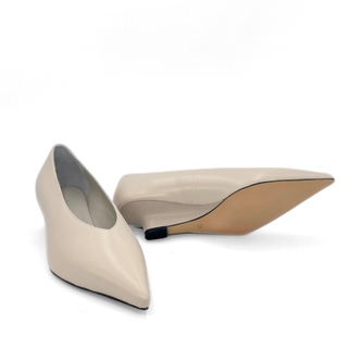 JoJo Leather Wedge Pumps