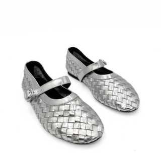 Rena Woven Mary Janes
