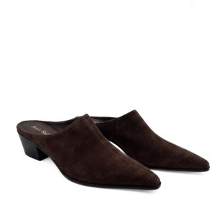 Carla Suede Western Mules