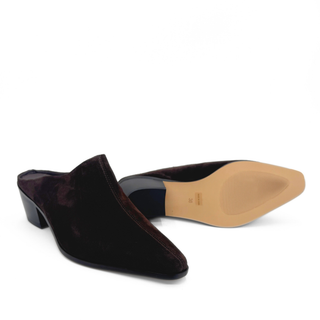 Carla Suede Western Mules