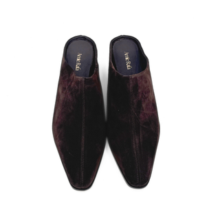 Carla Suede Western Mules