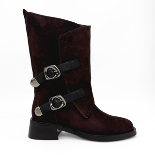 Remi Suede Moto Boots