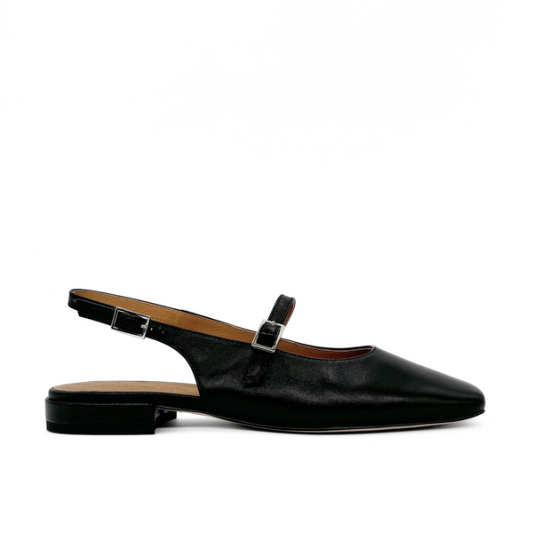 Athena Square Toe Mary Jane Flats – Amie Rafa