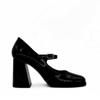 Jackie Patent Leather Mary Jane Heels