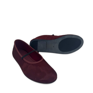 Amber Pony Hair Mary Janes