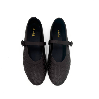 Rena Woven Mary Janes