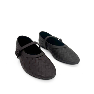 Rena Woven Mary Janes