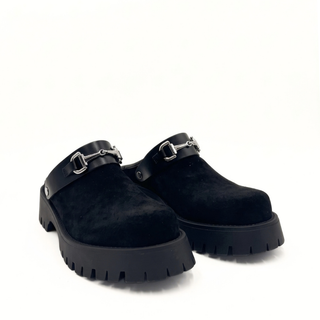 Davos Horsebit Platform Clogs