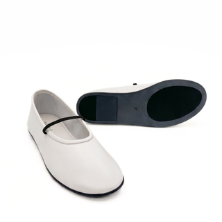 Amber Elastic Mary Janes