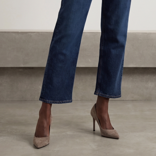 Noreen 90mm Suede Pumps