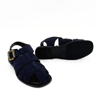 Bertha Suede Fisherman Sandals