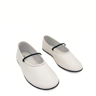 Amber Elastic Mary Janes