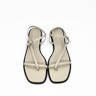 Maxy Asymmetric T-Strap Sandal