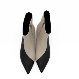 Helena Two-Tone Booties