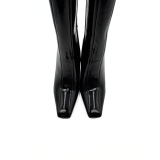 Mishel Patent Leather Knee High Boots