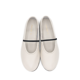Amber Elastic Mary Janes