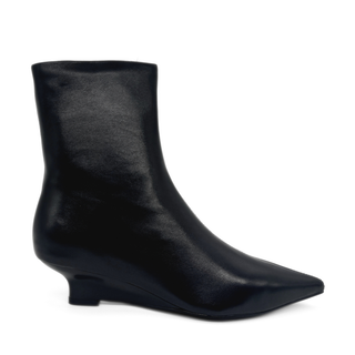Jody Leather Wedge Boots