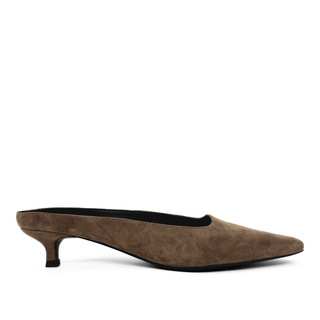 Mona Kitten Heel Mules