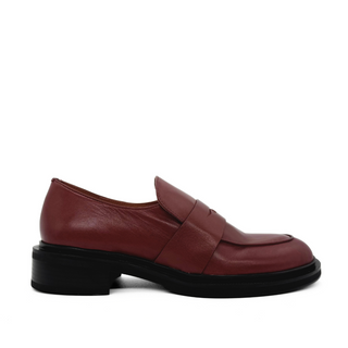 Drew Chunky Leather Loafers