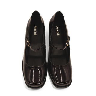 Jackie Patent Leather Mary Jane Heels
