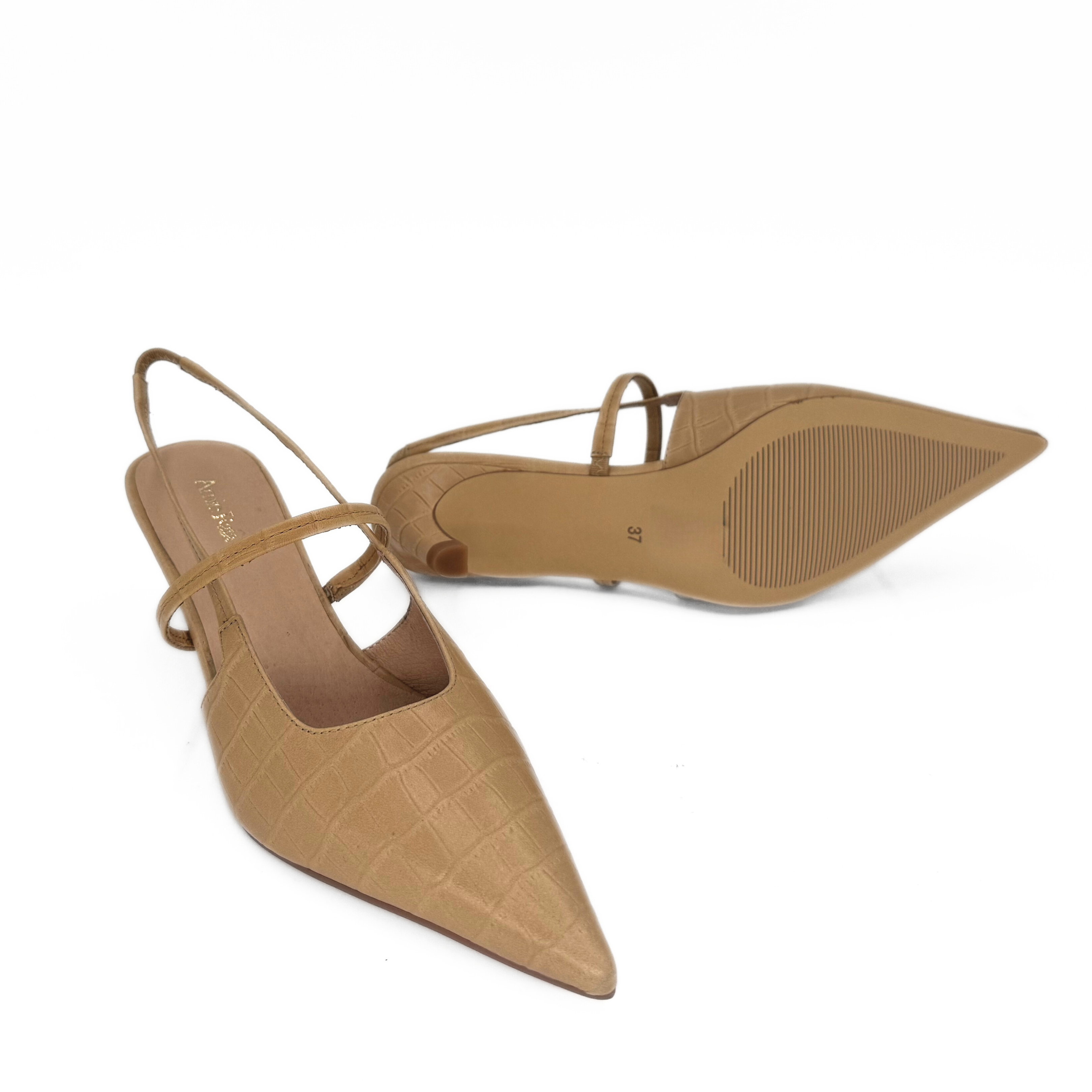 Connie Embossed Crocodile Heels Connie Embossed Crocodile Heels