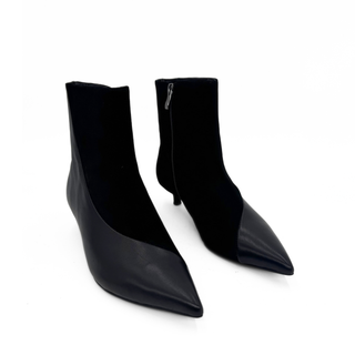 Helena Two-Tone Booties