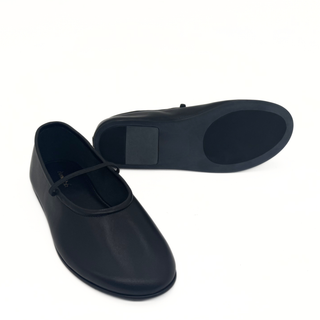 Amber Elastic Mary Janes