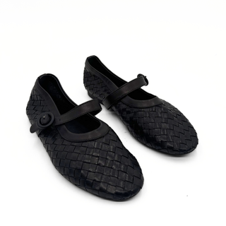 Rena Woven Mary Janes