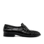 Black Embossed Croc