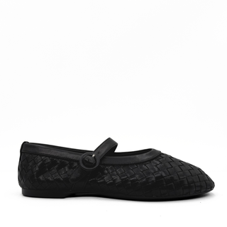 Rena Woven Mary Janes